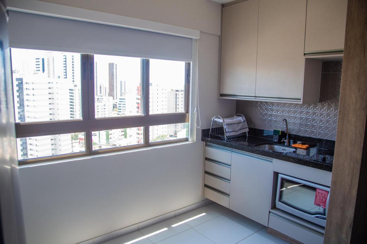 Flat No Melhor De Boa Viagem, Vista Para O Mar, Andar Alto Recife Luaran gambar