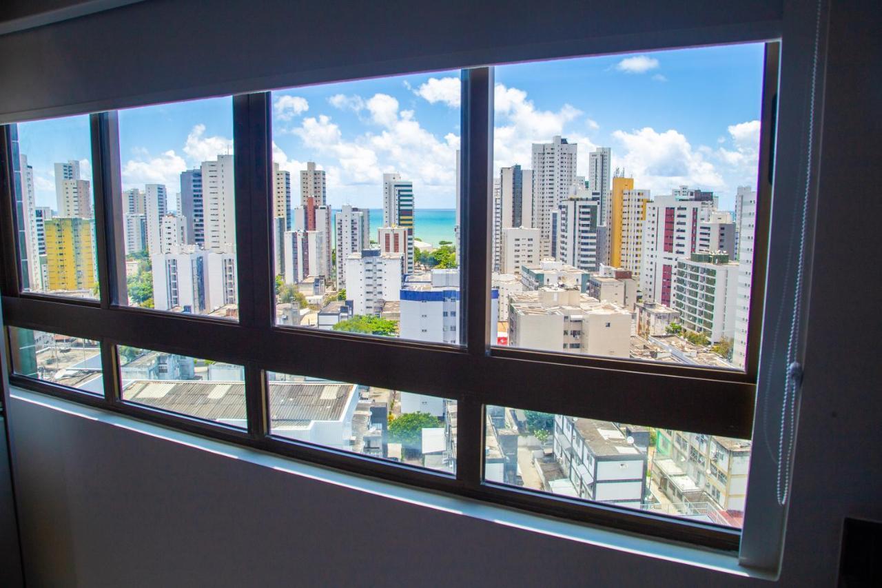 Flat No Melhor De Boa Viagem, Vista Para O Mar, Andar Alto Recife Luaran gambar
